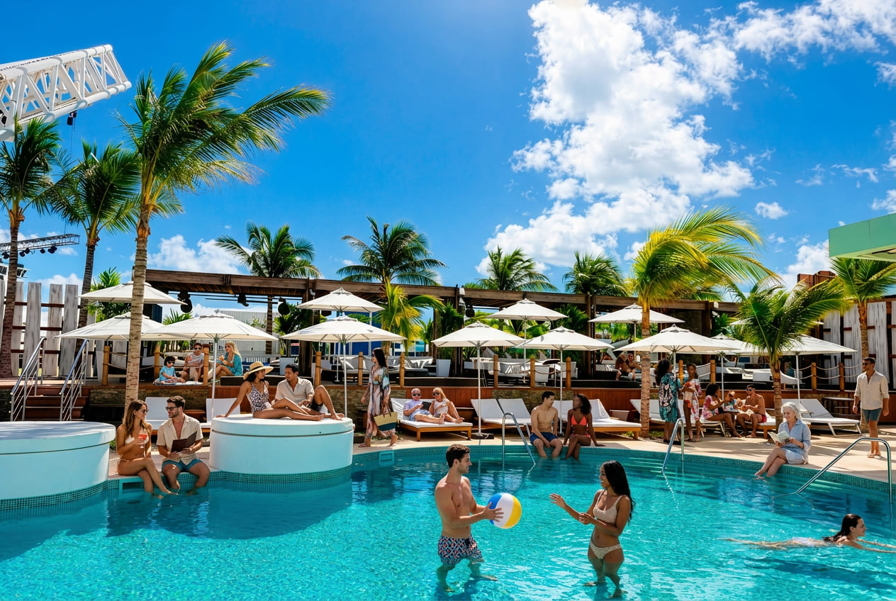 Poolside Vibes Bahama Bay Nassau